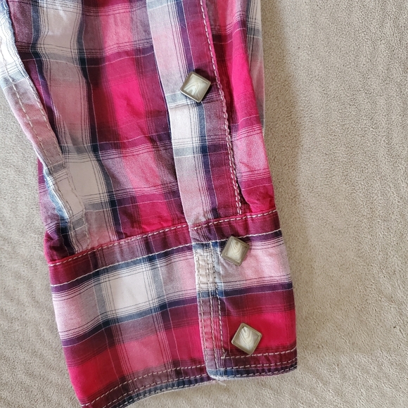 Lammle's Western Wear Cowboy Collection cotton shirt size L - Picture 4 of 5